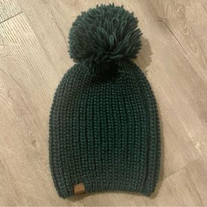 Roots Canada Green Knit Toque